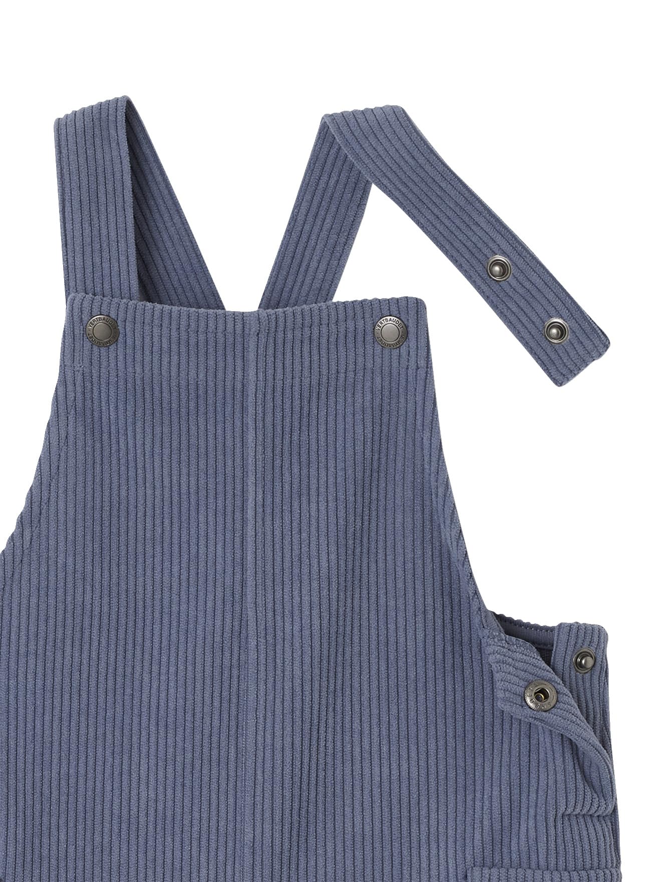 Vertbaudet 3-teiliges Baby-Set mit Geschenkbox: Shirt, Latzhose & Schmusetuch