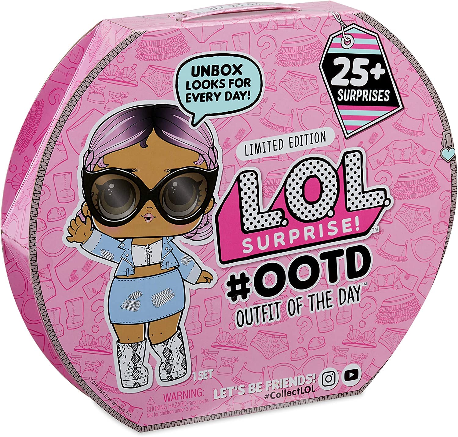 Toys Uncle L:O:L Surprise (OOTD 25+ Surprises Including a Collectible Doll, Mix and Match Outfits, Shoes, and Accessories) (B0BWDPRLS1) Amazon Price History, Amazon Price Tracker
