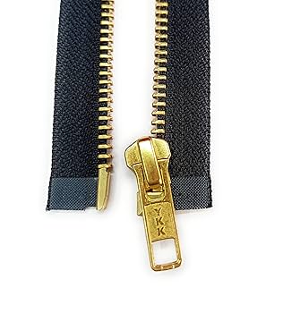 YKK Metal Zip #5 Brass Metal 26