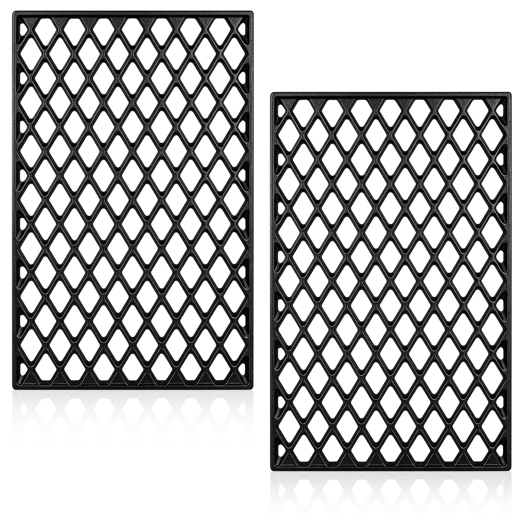 Cooking Grates for Traeger Woodridge Cast Iron Grill Grid Rack TFB86MLH Replacement Parts Wood Pellet Smoker KIT0934 Porcelain Enameled BBQ Accessories