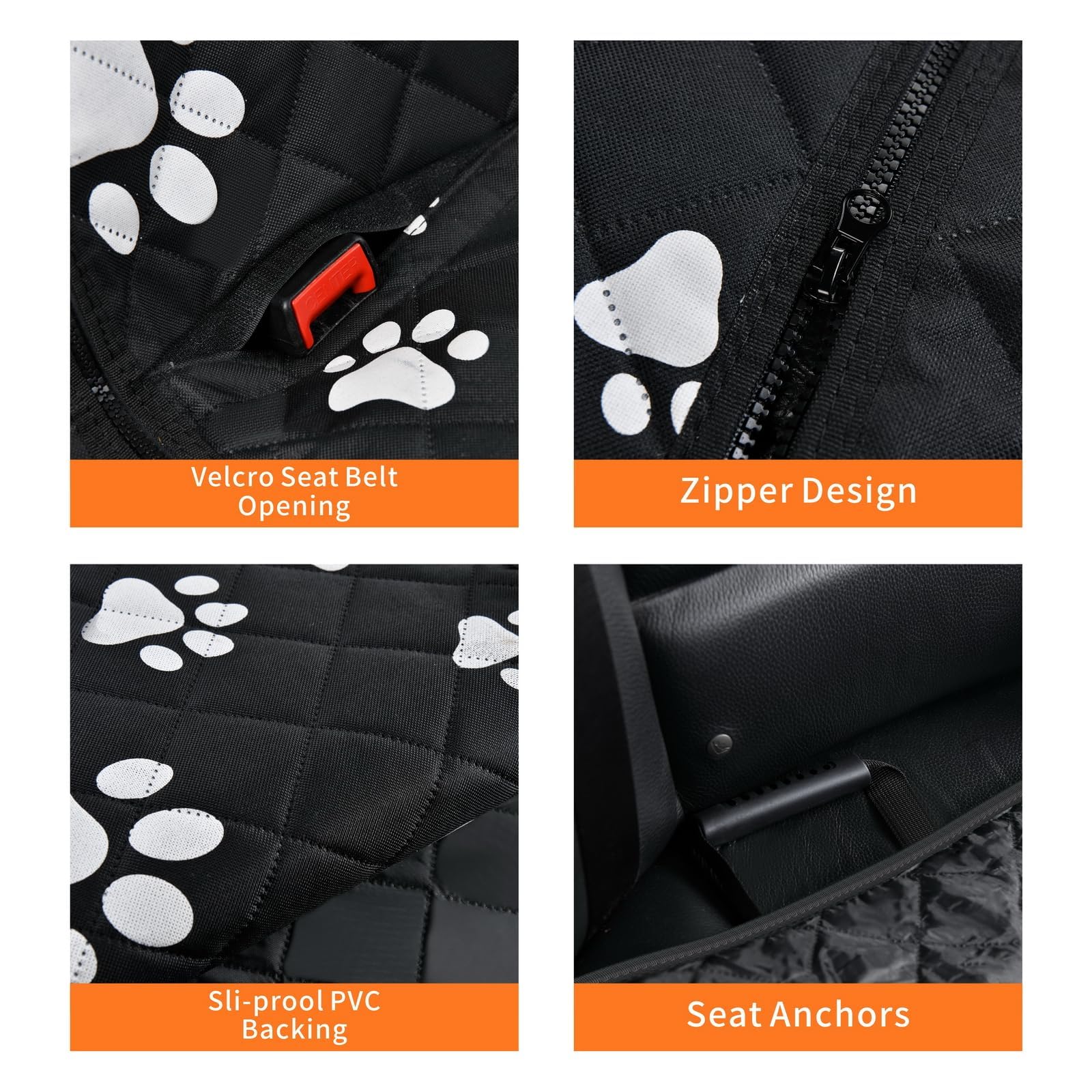 Coprisedile per auto per cani, impermeabile, per cani, amaca, coprisedile per auto, camion, SUV
