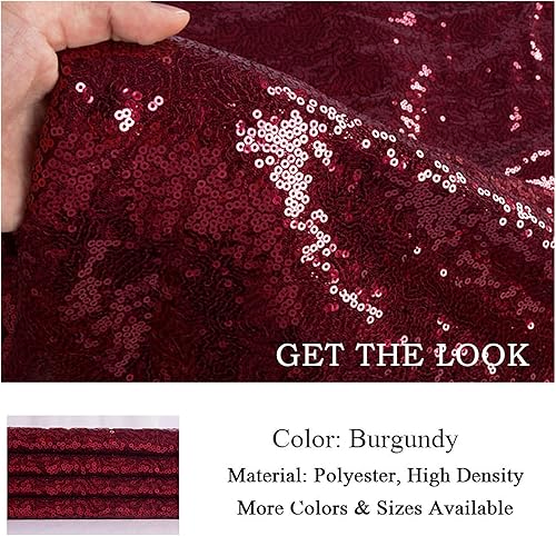 Miniatura 3 de Tela de lentejuelas elegante para el patio, mantel de lentejuelas, mantel, camino de mesa, fondo de cabina de fotos.