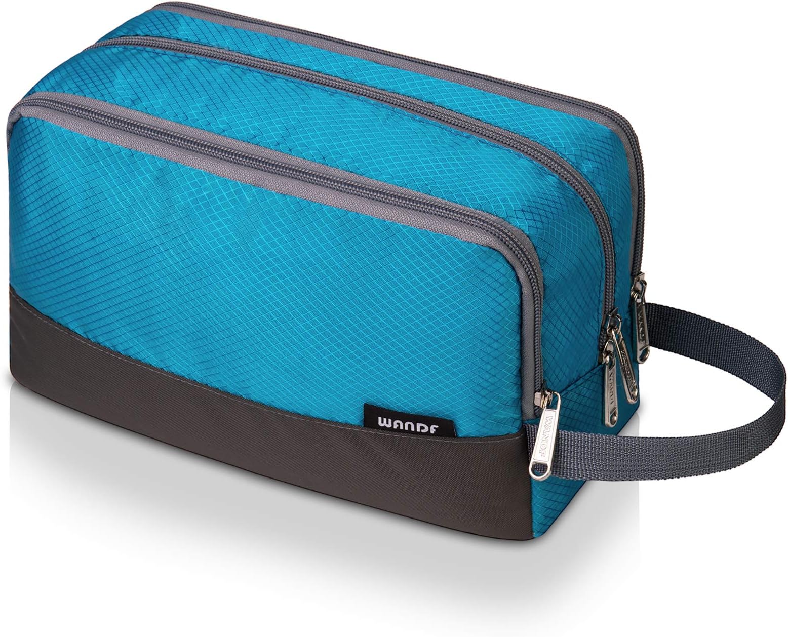 Toiletry Bag for Men Hanging Dopp Kit Water Resistant Shaving Bag Small Toiletry Bag for Traveling (Blue)