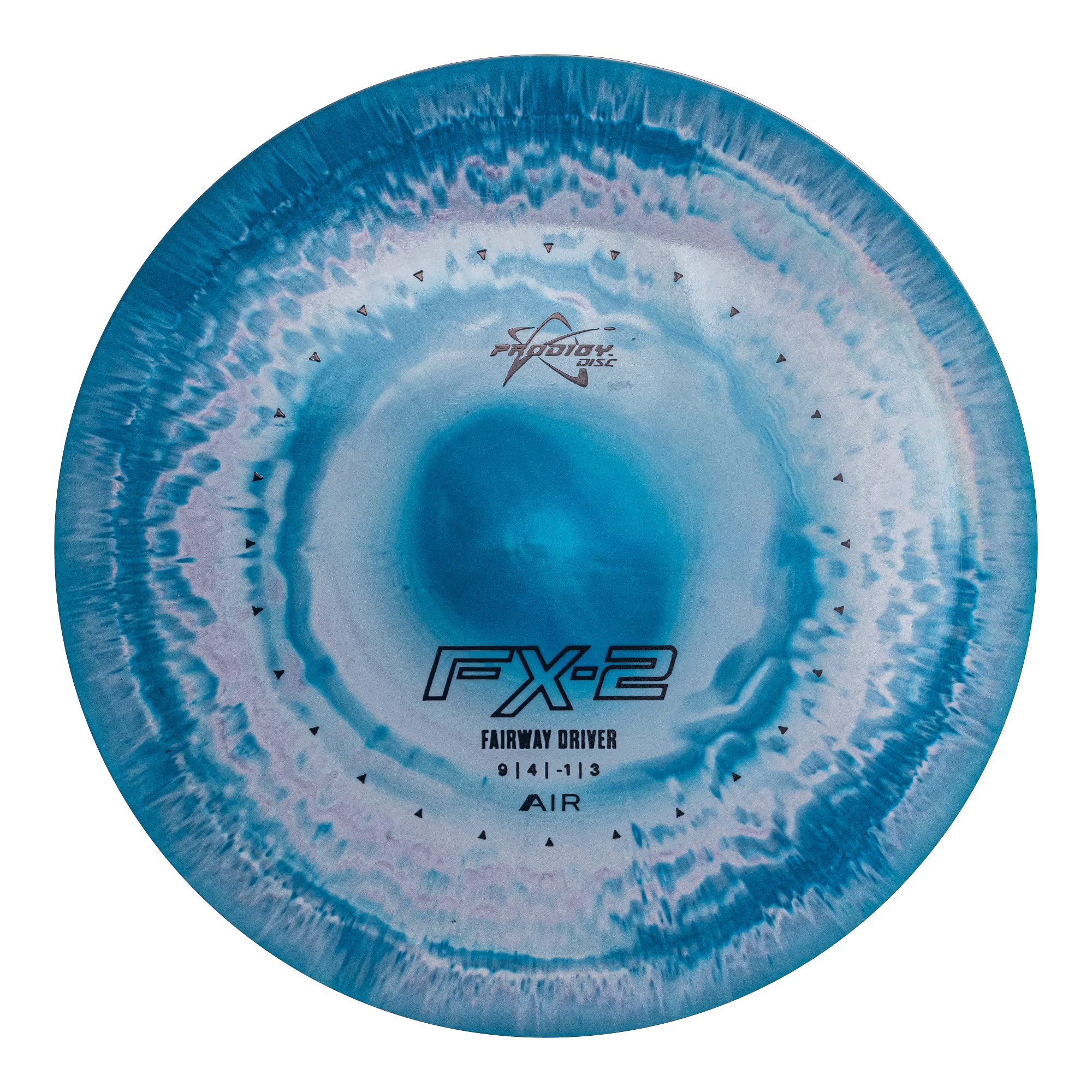Prodigy DiscFX-2 AIR Spectrum | Lightweight Disc Golf Fairway Driver | Overstable Flight in All Conditions | New Swirly Lightweight Plastic | Great Beginner Driver | Colors May Vary