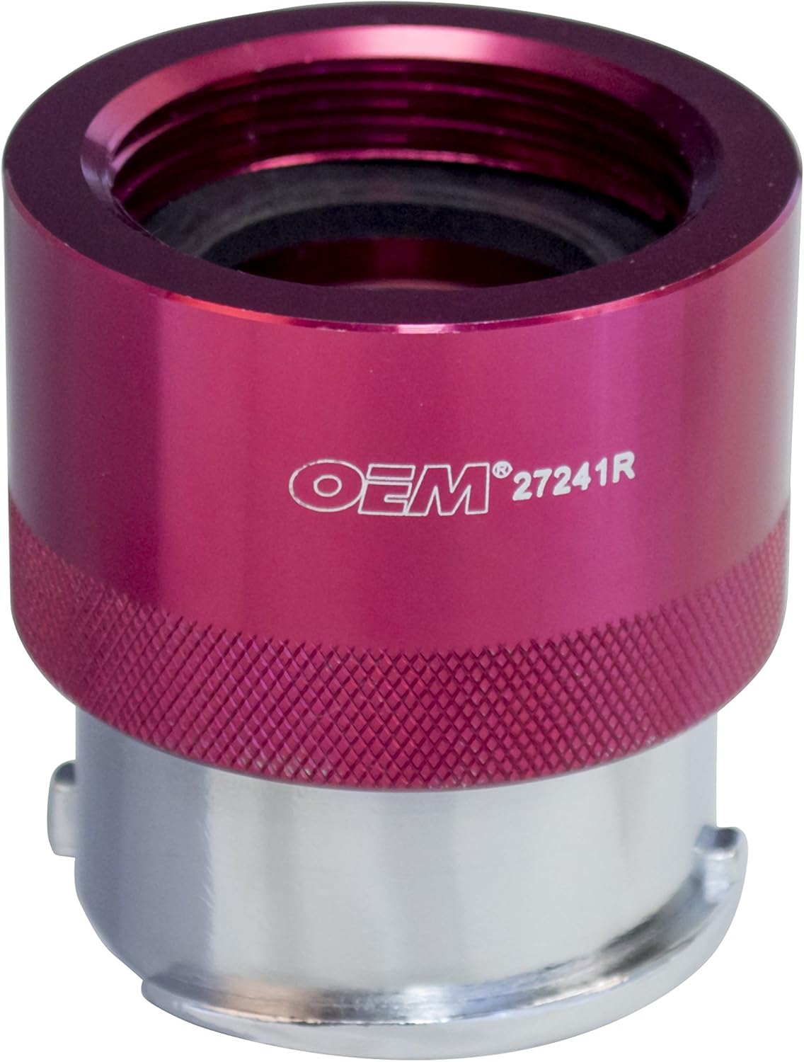 OEMTOOLS 27241R Radiator Adapter (Volvo Saab Jeep Maserati Ferrari) Radiator Pressure Tester Adapter for Volvo, Saab, Jeep, Maserati & Ferrari – Cooling System Radiator Cap Adapter – OEMTOOLS 27241R