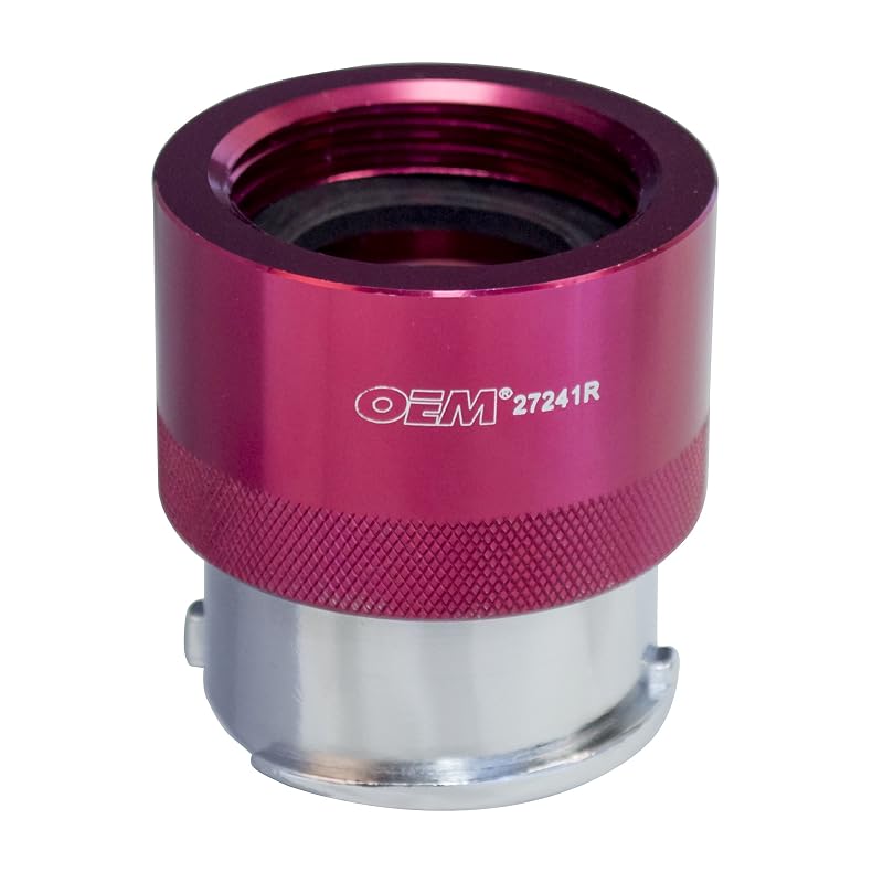 Adaptador para Teste de Pressão do Radiador OEMTOOLS 27241R para Volvo, Saab, Jeep, Maserati e Ferrari