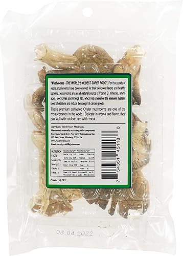 Miniatura 10 de Mushroom House Setas de ostras secas, 4 onzas