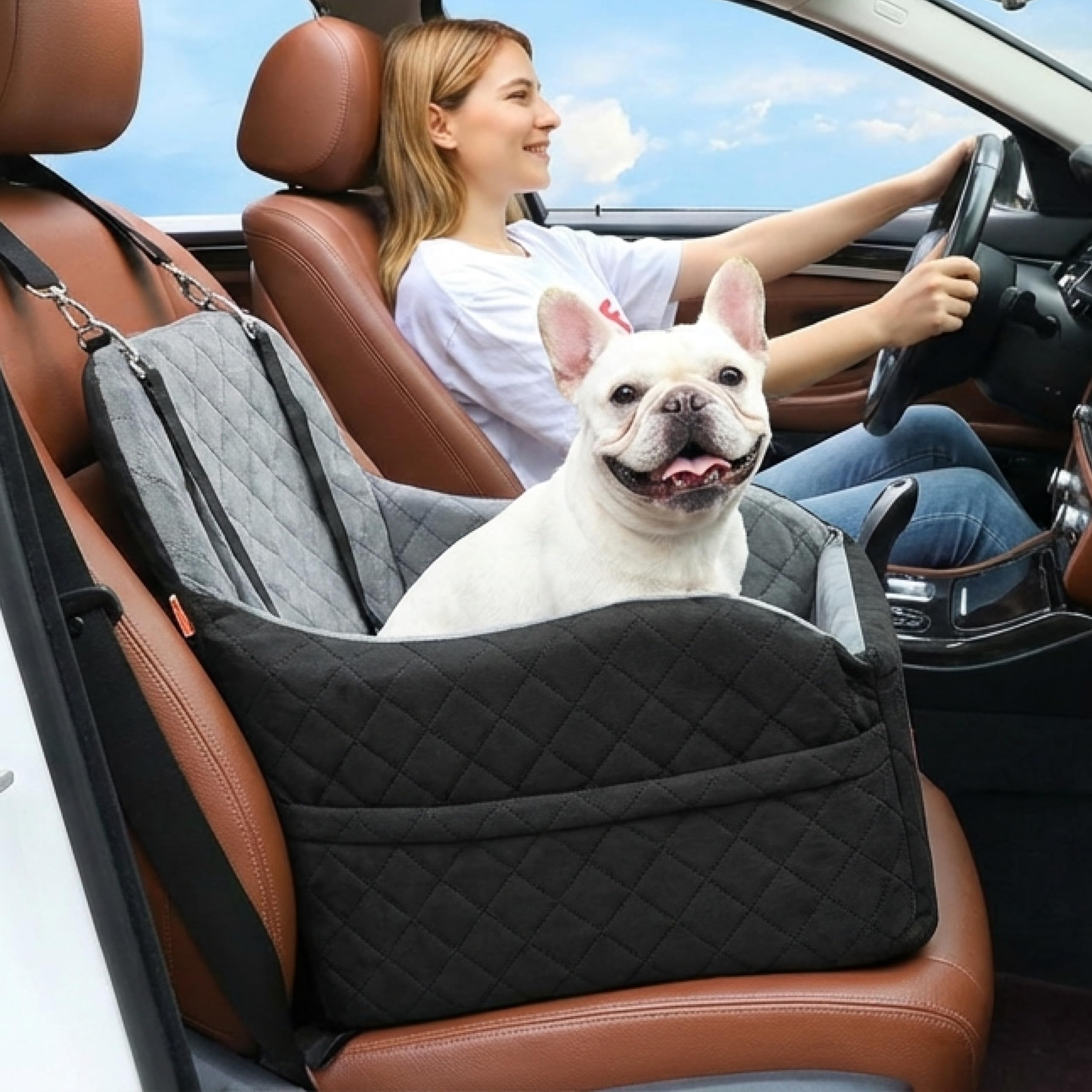 Amazon.co.jp: Lealchum 犬 ドライブボックス ドライブベッド 車 中型