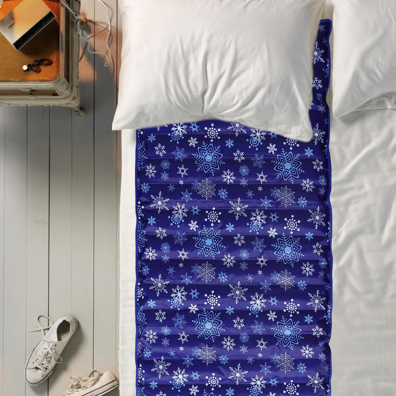Angoily Tapis Rafraîchissant pour Chien en PVC, Matelas D'été Confortable et Frais pour Animaux, pour Temps Chaud et Expérience de Refroidissement Optimale