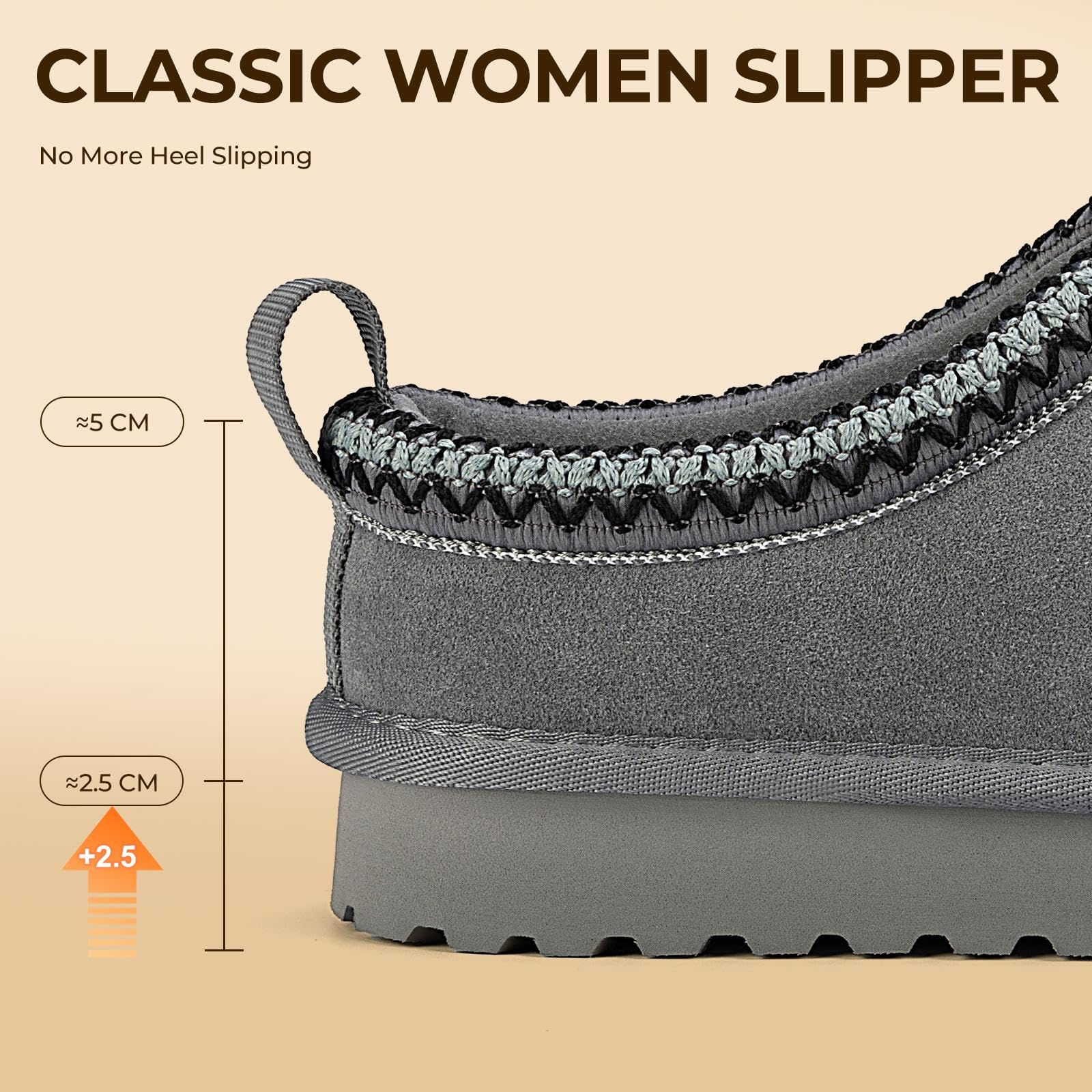 Mishansha Pantofole Donna Invernali Ciabatte Pelose Inverno Scarpe Casa - Esterno e Interno,36-43