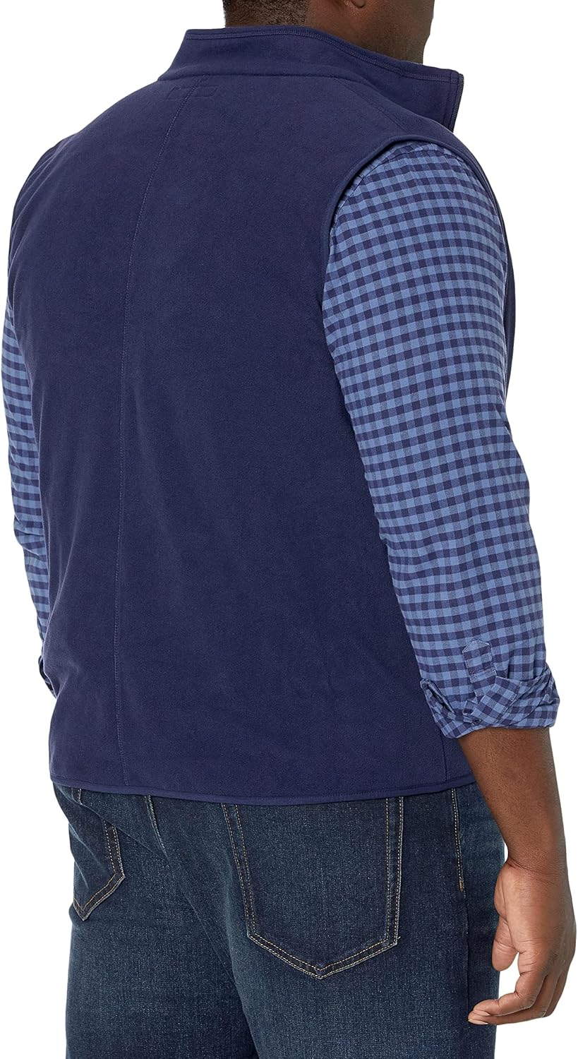 Amazon Essentials Men's Full-Zip Polar Fleece Vest - Discontinued Colors - Image 3