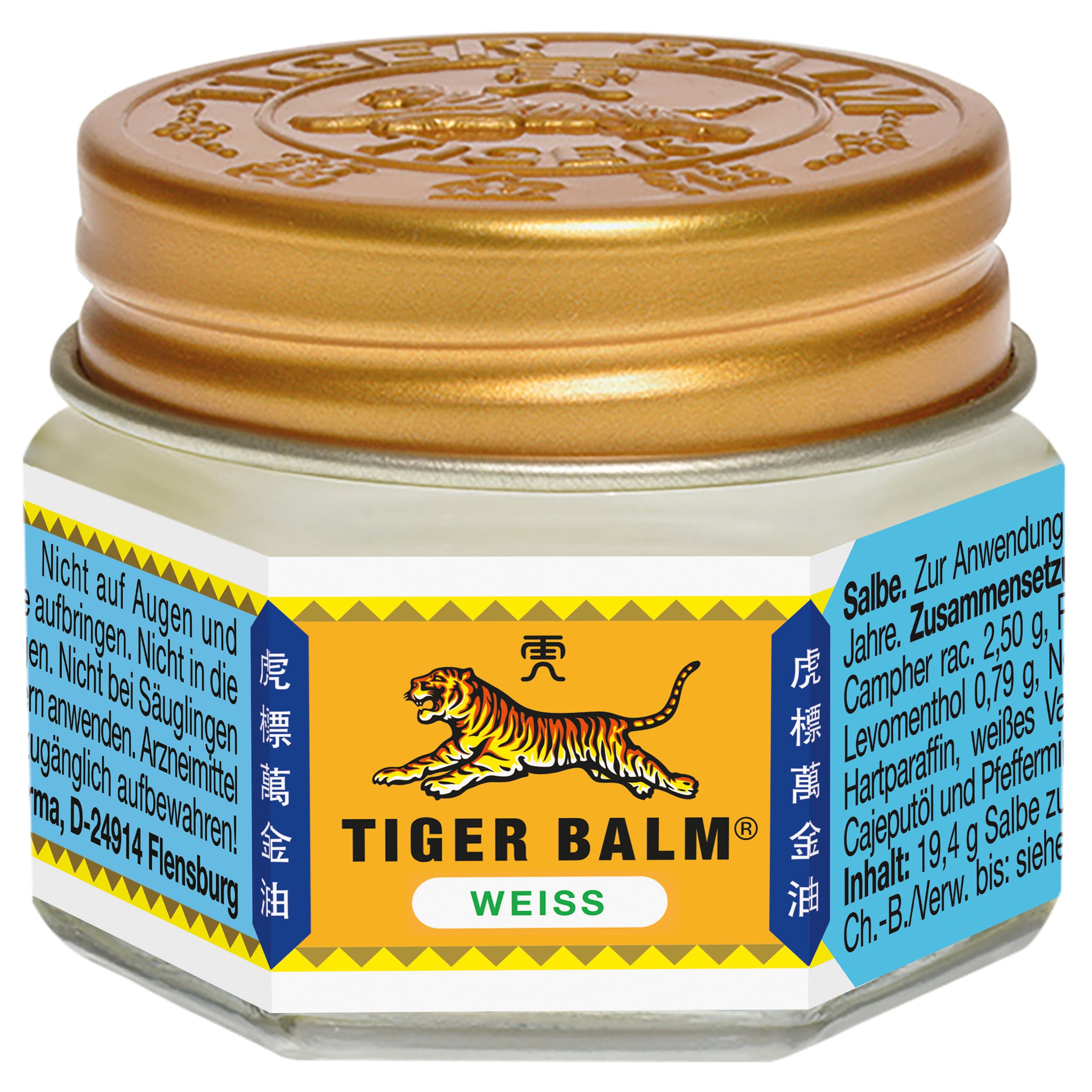 Tiger Balm weiss Salbe, 19.4 g Creme