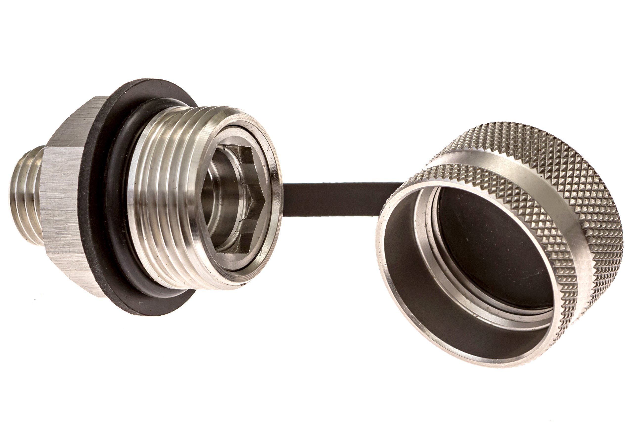 ValvoMax Oil Drain Valve - No Tools, No Mess, Fast Drain - for M16-1.50