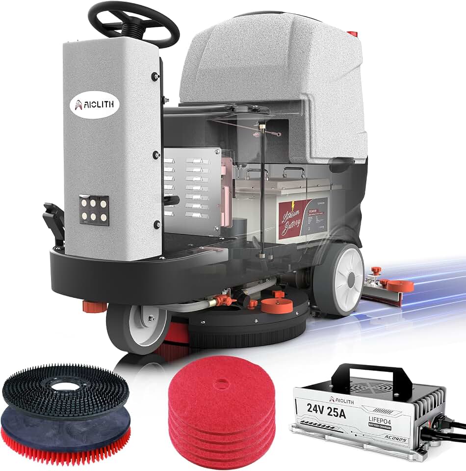 AF2225 22-Inch Micro Ride-On Commercial Floor Scrubber, Pad Kit