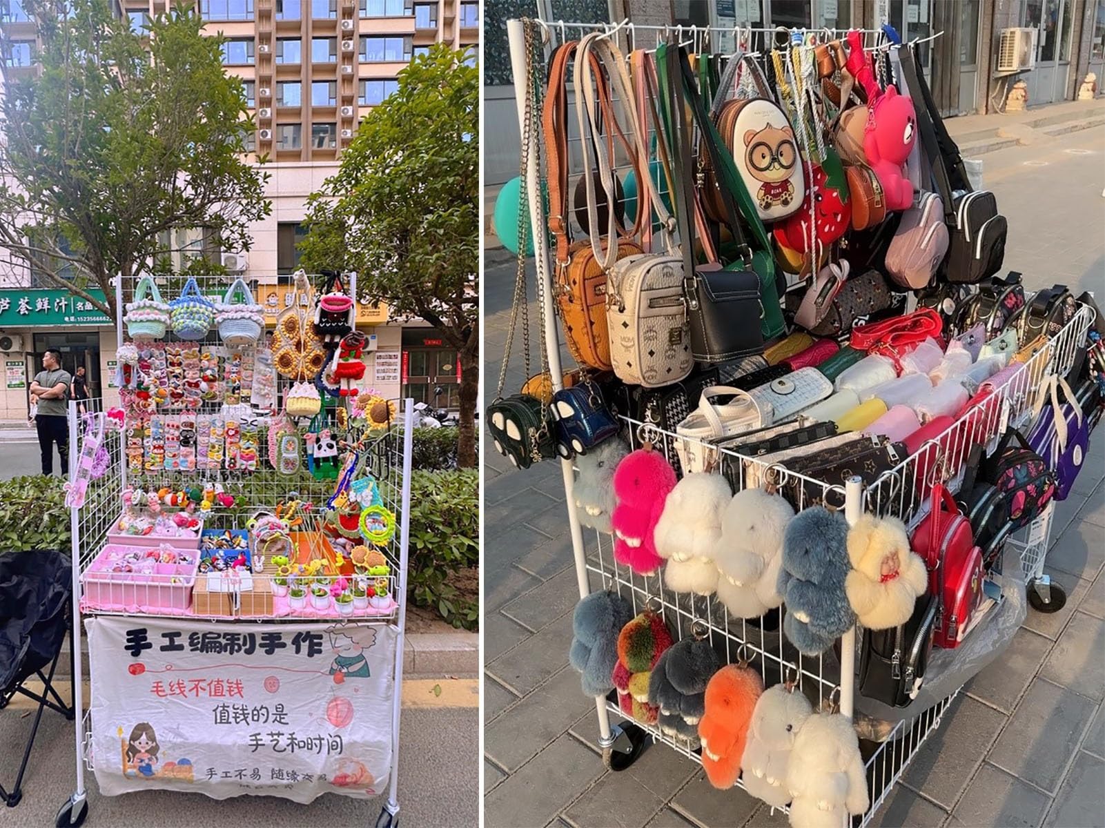 Puesto de Mercado Puestos de Venta de Alimentos en Carritos Comerciales, Puestos de Venta Ambulante Plegables con Ruedas, Expositores de Comestibles para Ferias de Artesanía o Mercados Agrícolas.