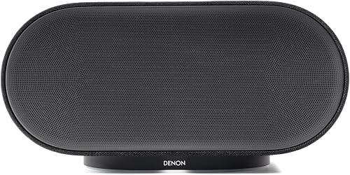 Denon Home 600 Flagship Wireless Smart Speaker with Dolby Atmos Music & Built-in Subwoofers, HEOS Multiroom, AirPlay 2 & Bluetooth – Premium High-Resolution Home Audio Speaker - Black - 1