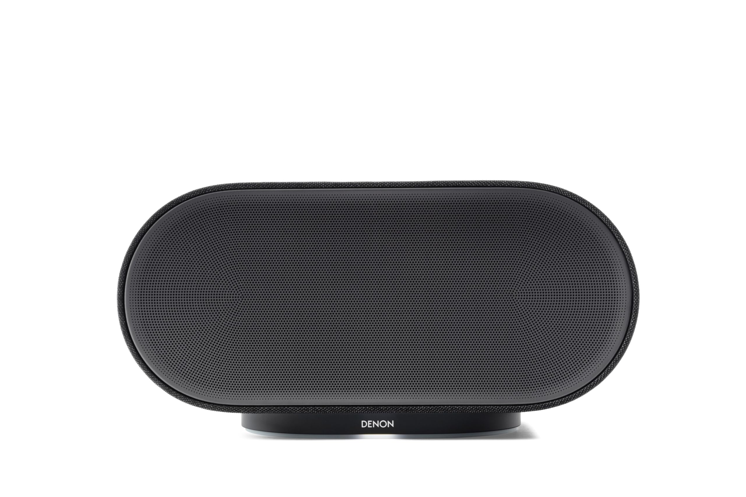 Denon Home 600 Premium Wireless Speaker with Bluetooth, HEOS Multiroom Streaming, AirPlay 2, Built-in Subwoofers & High-Resolution Audio – Charcoal