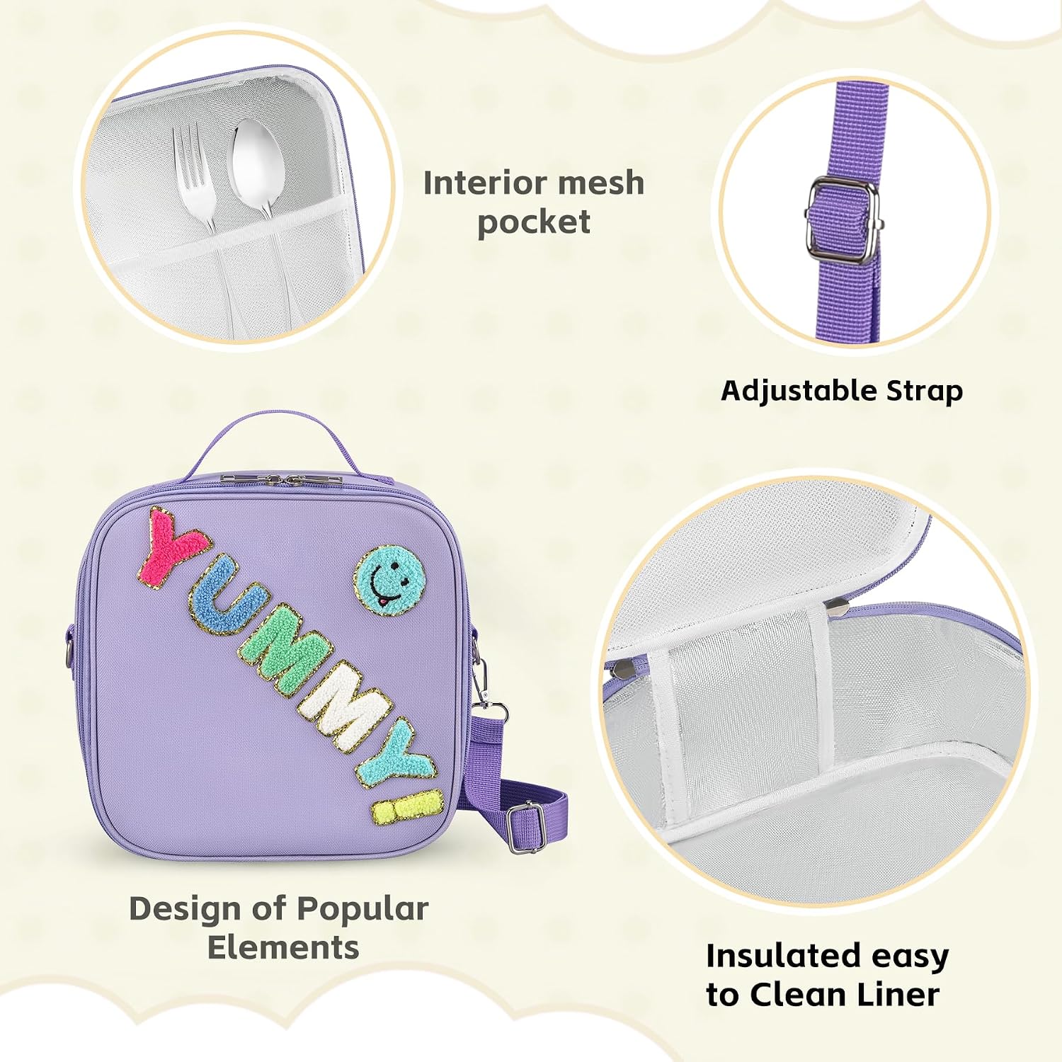 Kids Lunch Box Insulated Reusable Lunch