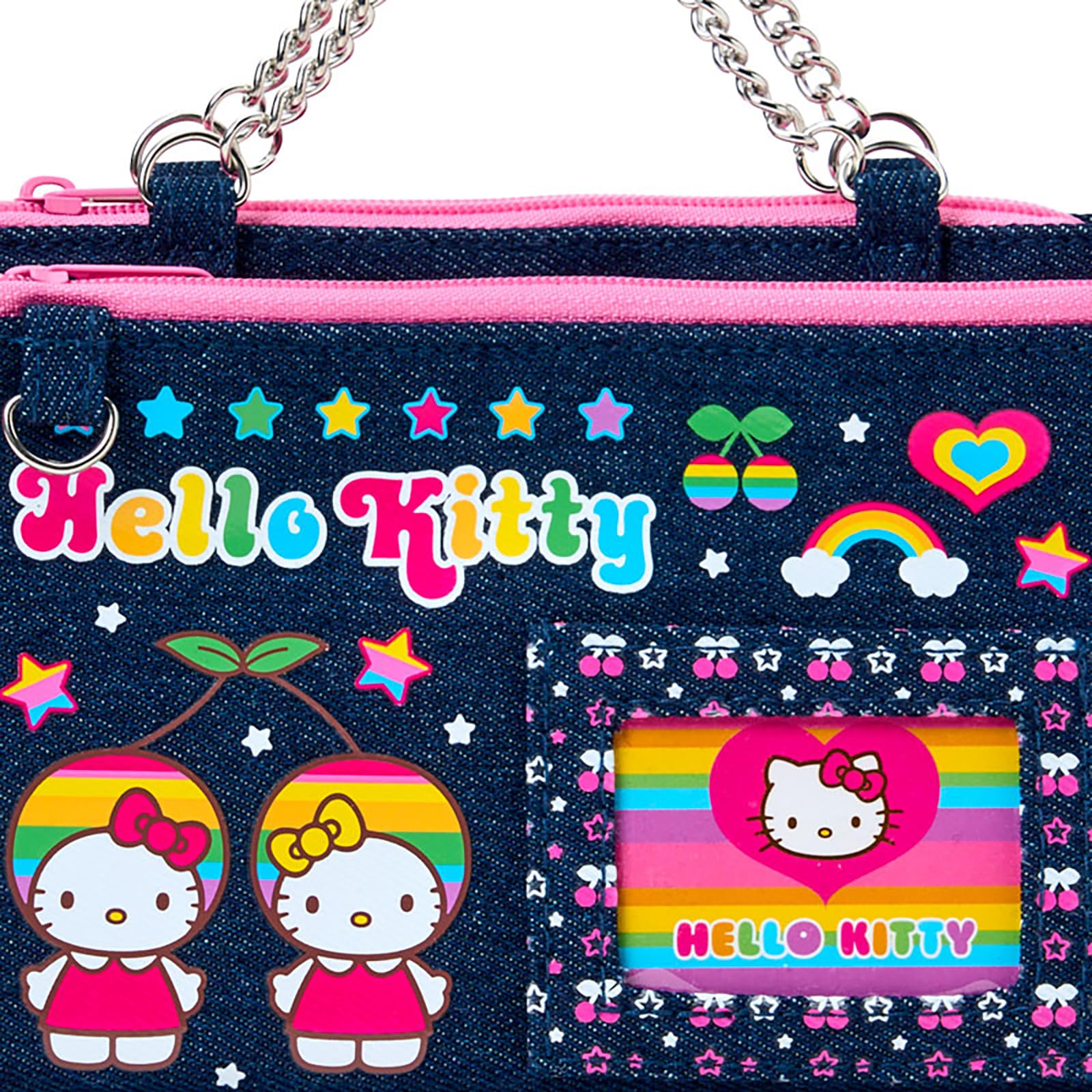 Amazon.co.jp: サンリオ(SANRIO) デニムポーチ（むねきゅん平成女児