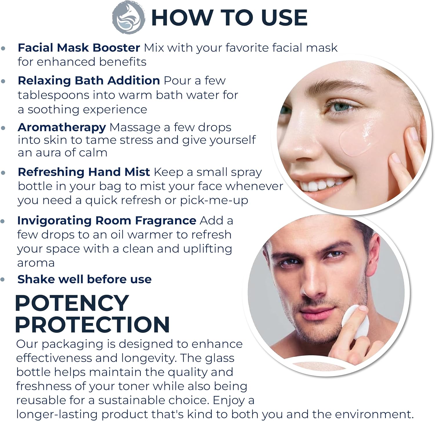 Orange Blossom Water Face Toner - Alcohol-Free Daily Facial Toner Spray 100% Natural for Sensitive Skin Acne and Breakouts - Best to Tone Tighten and Clear Pores - 120mL/4.oz by Foxbrim - Image 5