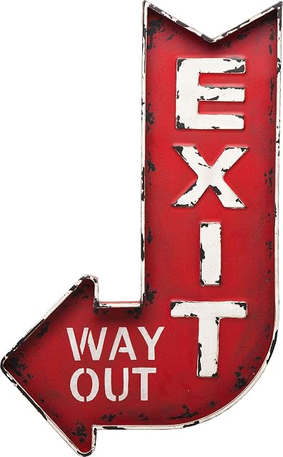 Kare Design Wall Decoration, Exit