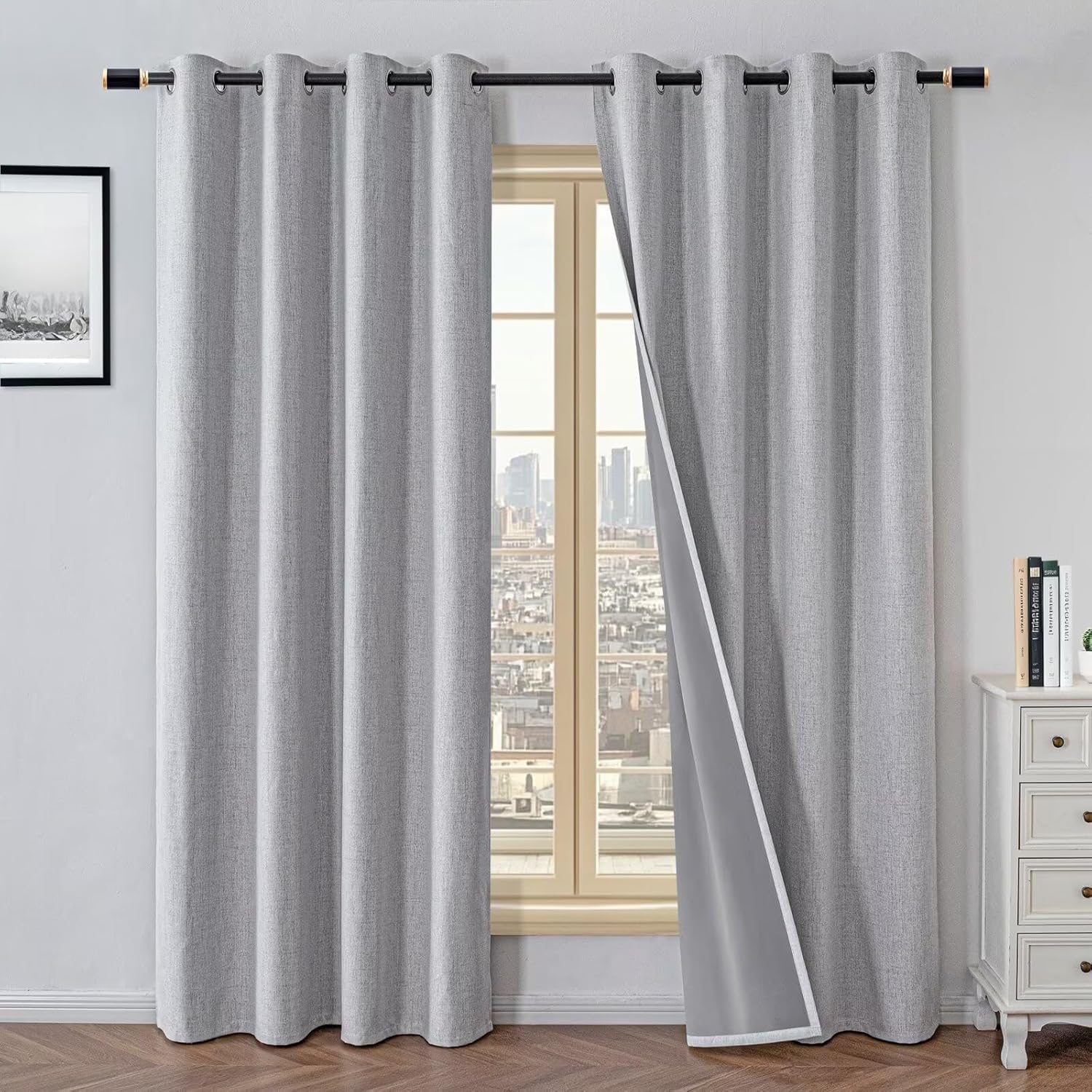 FancyRoof Grommet Blackout Curtains