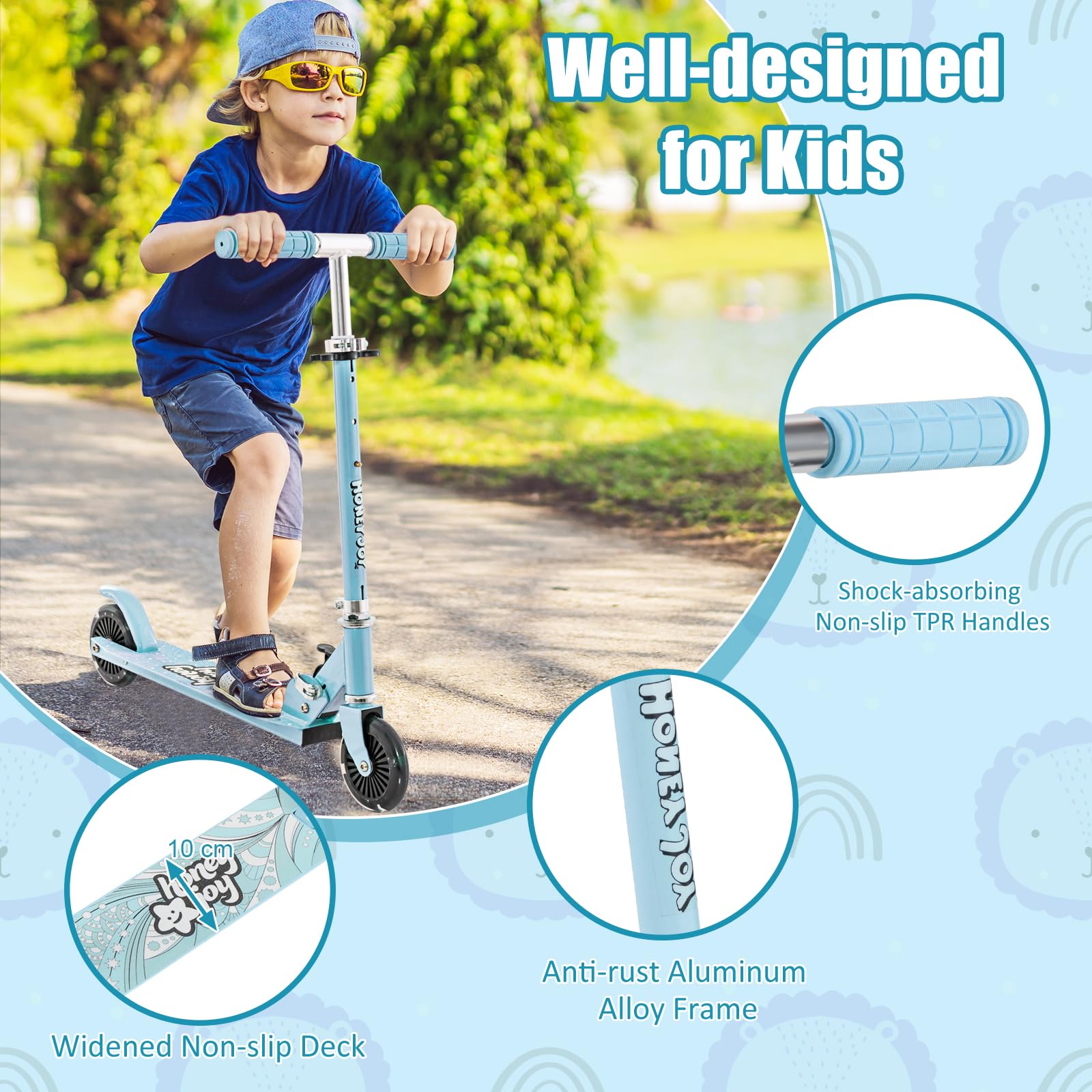KOMFOTTEU Patinete para Niños con 2 Ruedas LED, Patinete Plegable de Aluminio con Altura Regulable, Scooter Infantil con Carga de 70 kg, Patinete Portátil para Niños 4 Años (Rojo KOMFOTTEU Patinete para Niños con 2 Ruedas LED, Patinete Plegable de Aluminio con Altura Regulable, Scooter Infantil con Carga de 70 kg, Patinete Portátil para Niños 4 Años (Rojo
