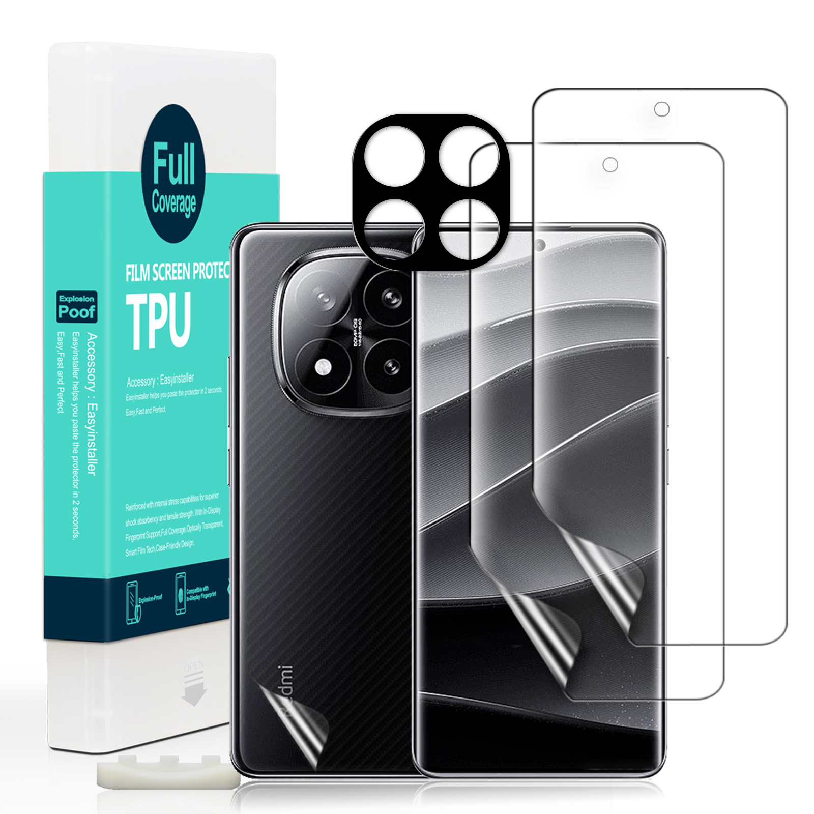 Coque TPU Souple Kwmobile Pour Xiaomi Redmi Note 14 Pro+ 5G - Modèle KWM000020RP020C, Neuve