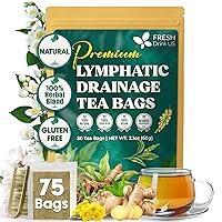 Vista 96 de FreshDrinkUS, 75 bolsas de té de cardo mariano premium, 100% natural y puro de semillas de cardo mariano. Té de hierbas con semillas de cardo