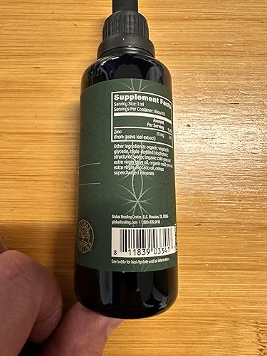 Miniatura 9 de Global Healing - Suplemento líquido de zinc orgánico USDA – Gotas de vitamina pura para aumentar el sistema inmunológico, equilibrio hormonal y