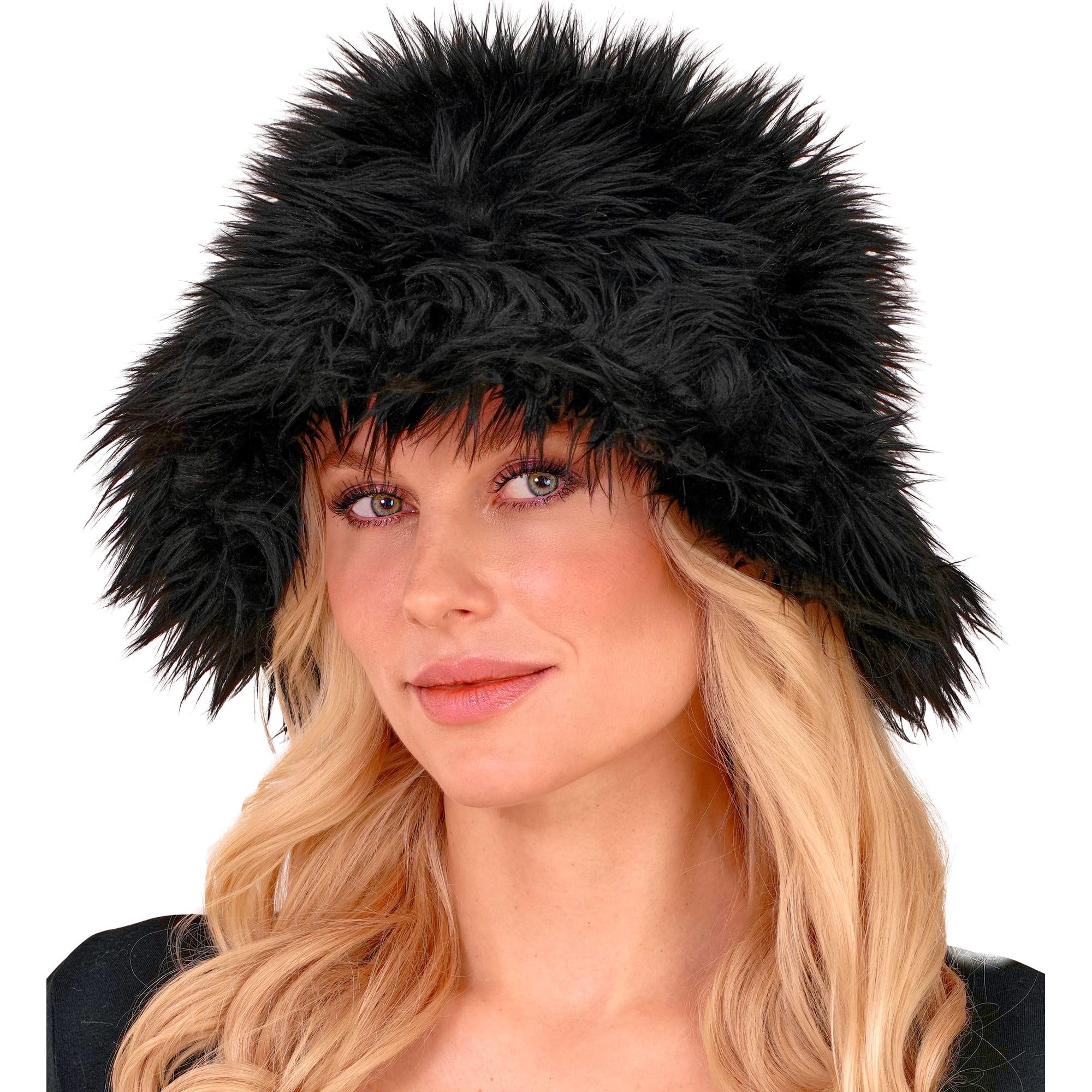 W WIDMANN MILANO Party Fashion - Plush Fishing Hat, Fluffy Fishing Hat, Accessory for Festivals Carnival, Theme Parties - Image 4