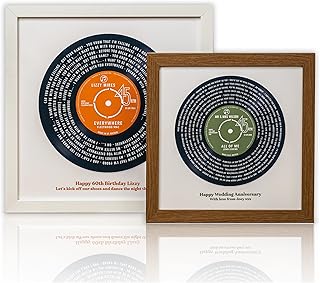 Personalised Song Lyrics for Thoughtful Present - Unique Vin