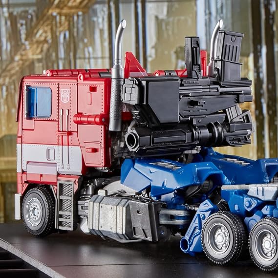 Transformers Movie Masterpiece Series MPM-12 Optimus Prime Collector Figure from Bumblebee Movie - Ages 8 and Up, 11-inch