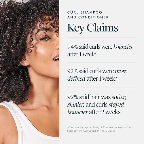 Miniatura 4 de VIRTUE Curl Shampoo & Conditioner Set  Tamaño grande 17 oz