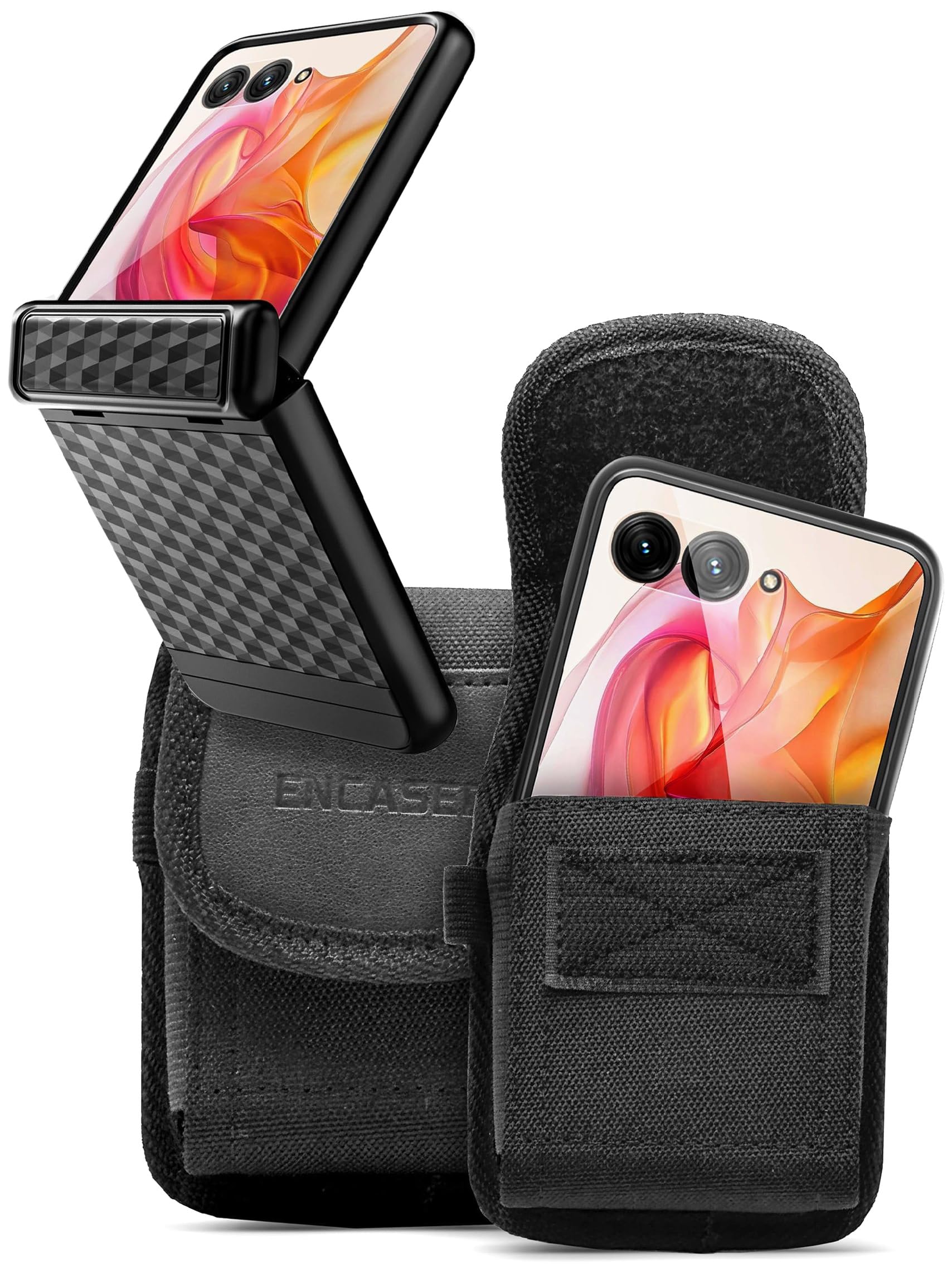 Amazon.com: Encased 2-in-1 Hinge Case for Motorola Razr Plus 2024