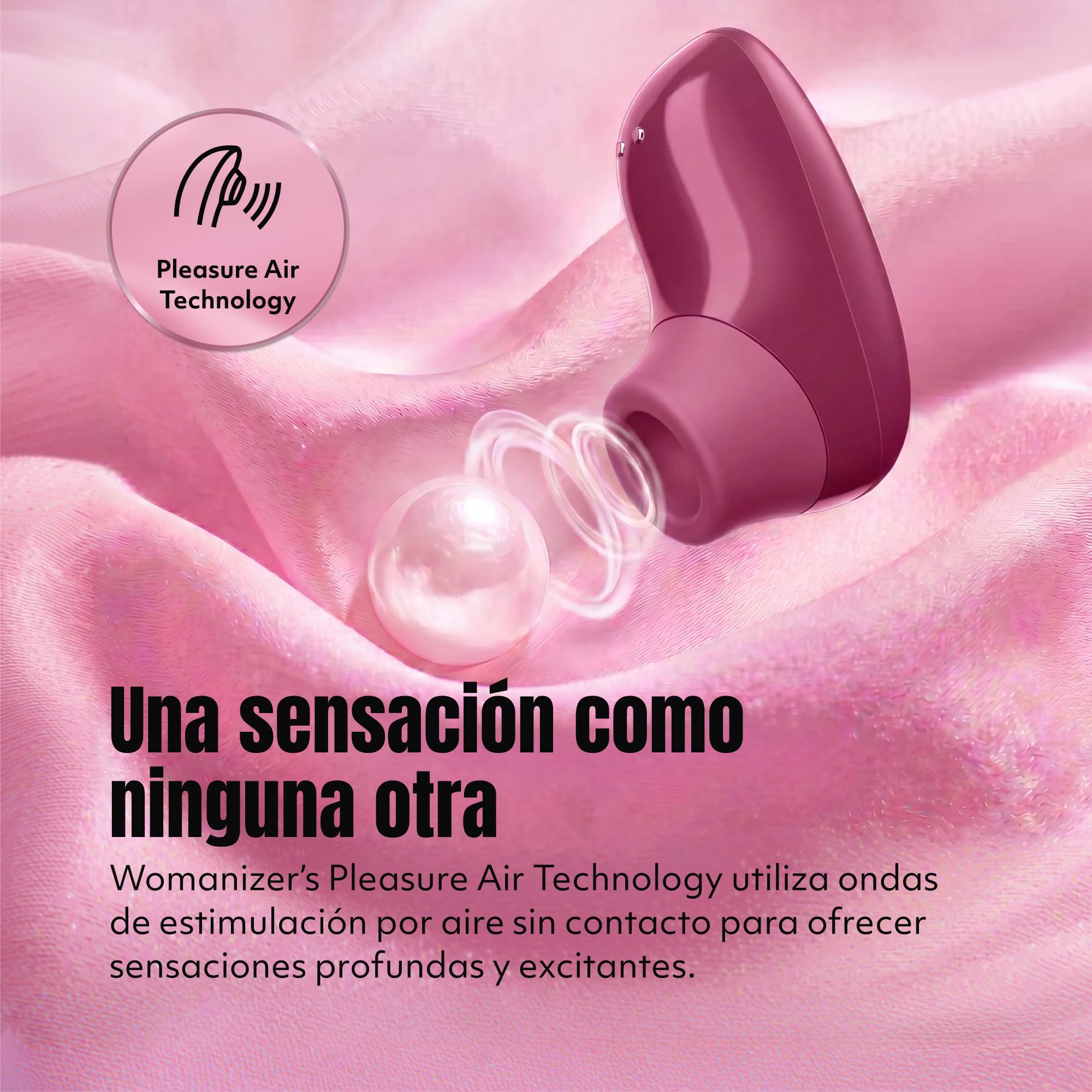 Estimulador clitorial Womanizer Snap, juguete sexual con Pleasure Air