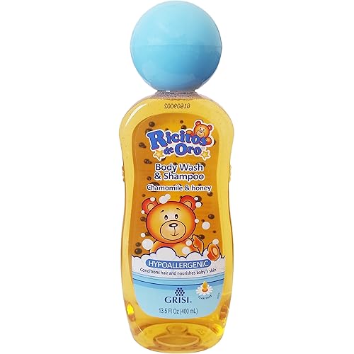 Miniatura 10 de Ricitos de Oro 2 en 1 Shampoo y Gel de baño Hipoalergénico Sin lágrimas Enriquecido con manzanilla y miel 400 ml cada una 2 Botellas