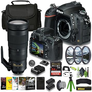 Nikon D750 FX-Format DSLR Camera with 200-500mm Lens Bundle