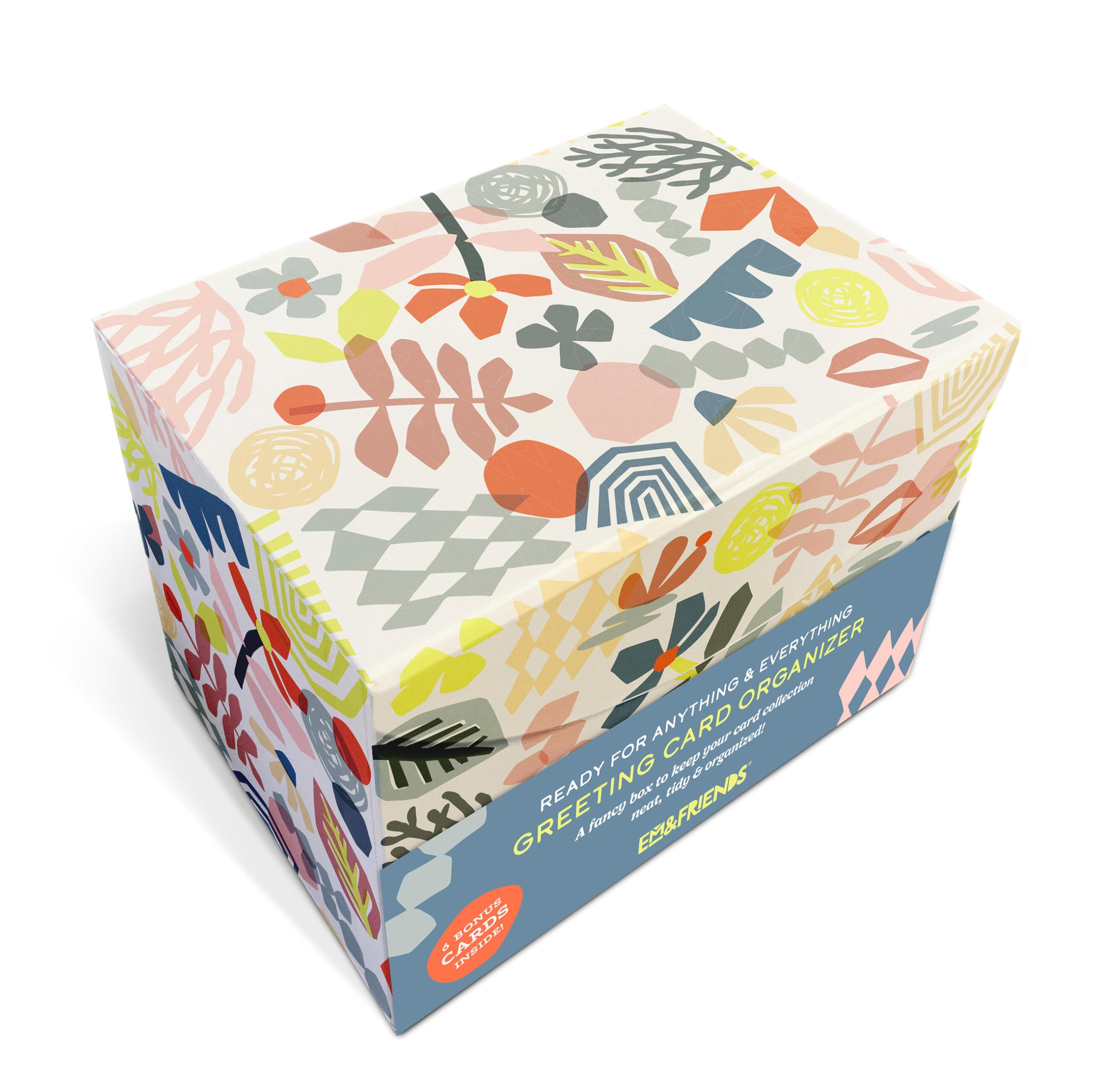 Em & Friends Ready for Anything Card Keeper: 6 Greeting Cards With Envelopes Included