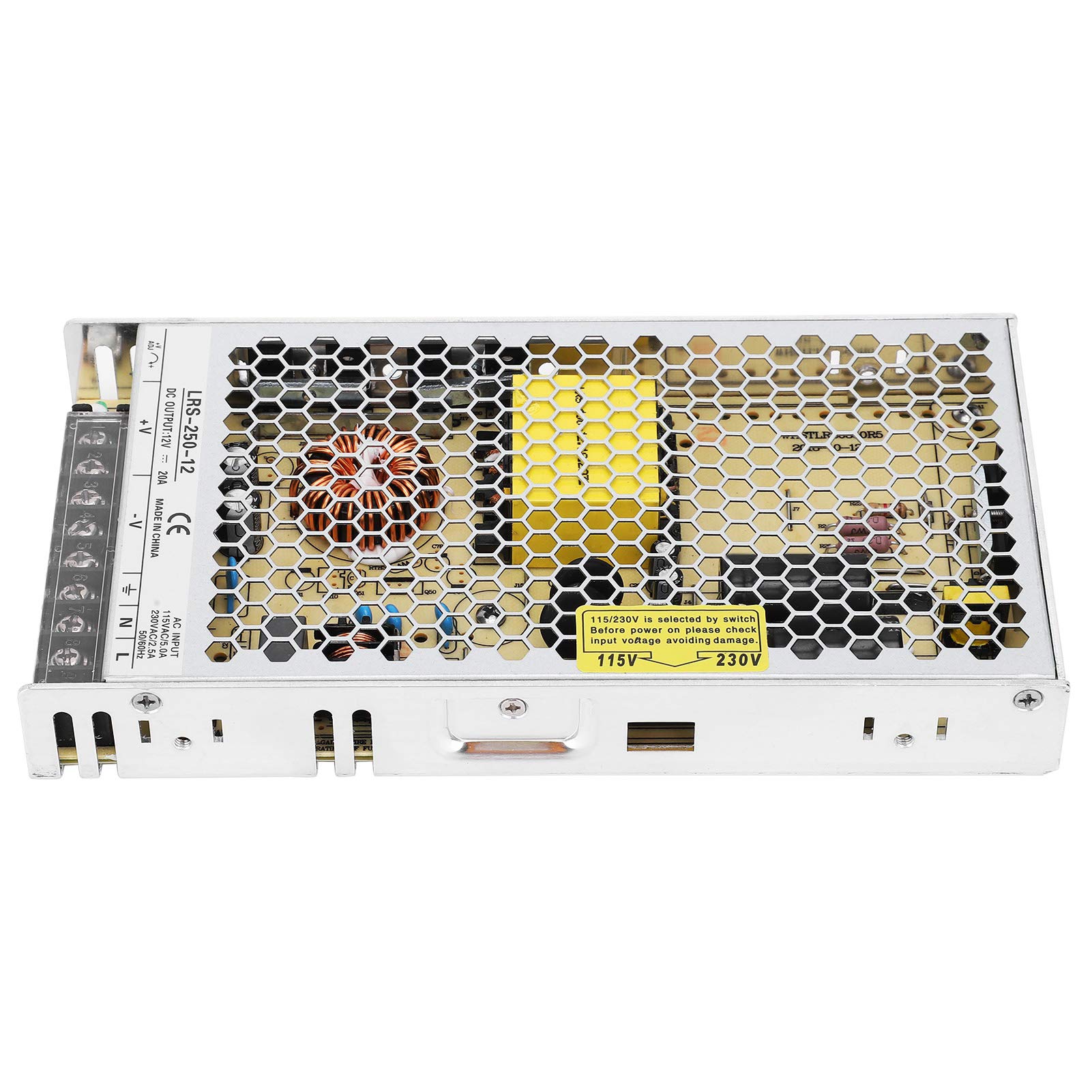Fafeicy Schaltnetzteil 250W, AC-DC-Wandler mit Einstellbarer Spannung