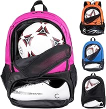 Himal Outdoors Soccer Bag-Backpack for Soccer,Backpack for Football & Volleyball & Handball,Sports Bag with Separate Cleat