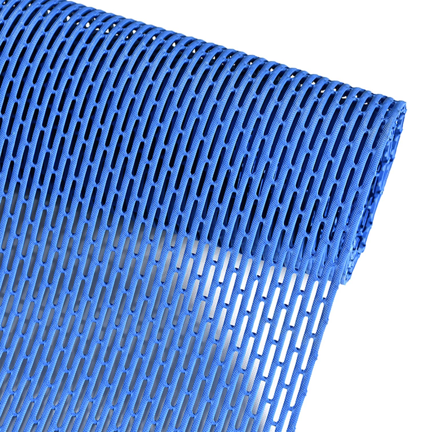 Non Slip Anti Mould Bath Mats,Shower Mat for Inside Shower,Drainage Non-Slip Commercial Floor Mats,Outdoor Rubber Entrance Mats,Extra Long,Washable,Has Many Uses (120 * 300cm,Blue)