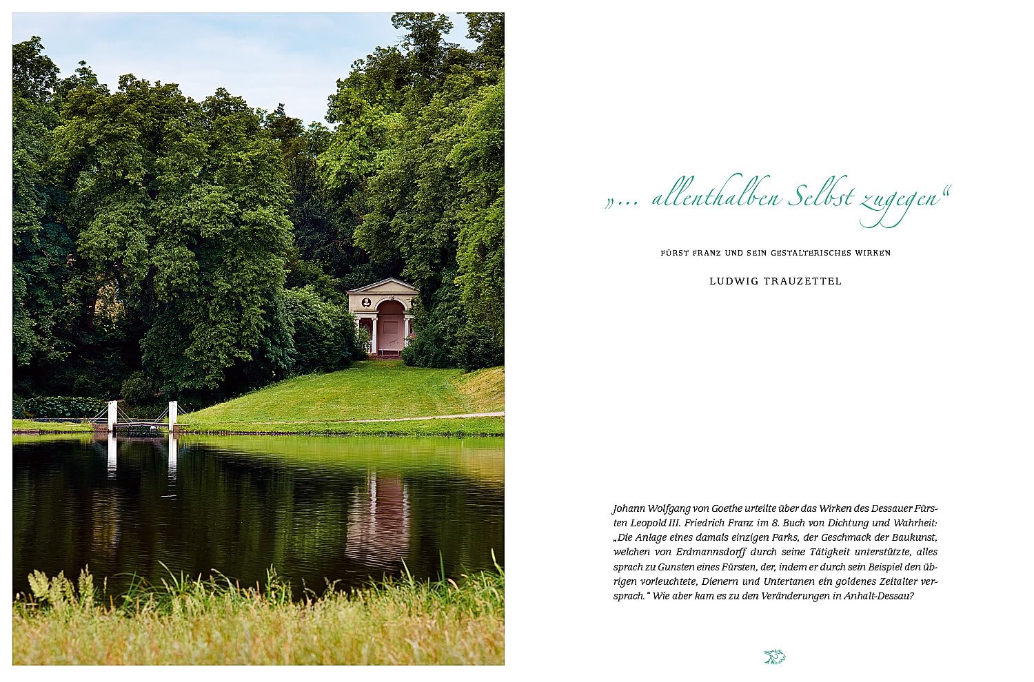 Flora, Fauna, Gartenfreude: Das Gartenreich Dessau-Wörlitz im Kreislauf der Natur UNESCO WELTERBE