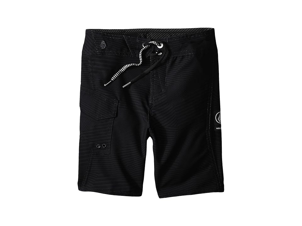 

Volcom Kids Stone Mod Boardshorts (Toddler/Little Kids) (Black) Boy's Swimwear
