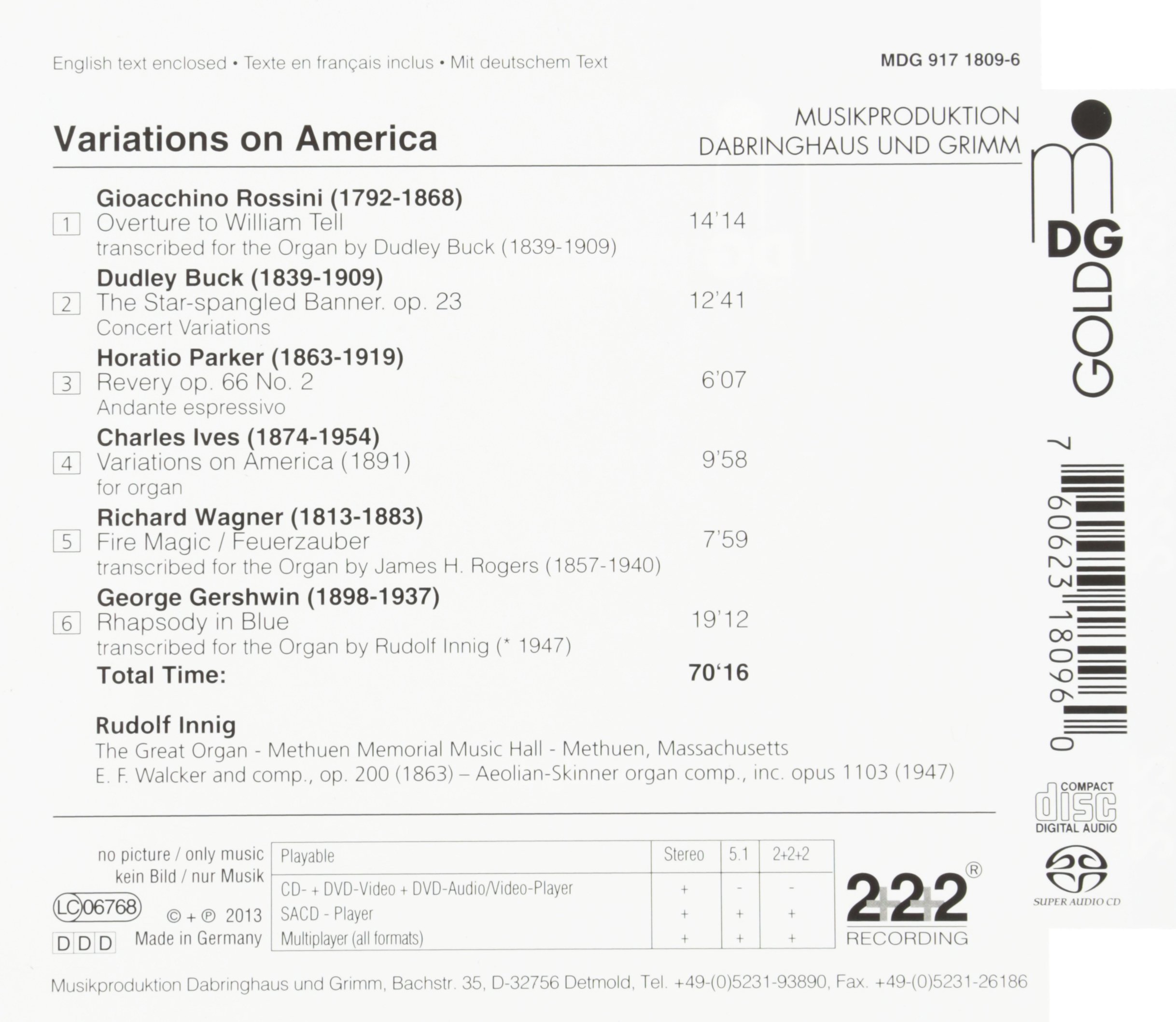 American Organ Music