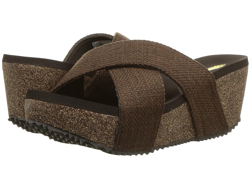 

VOLATILE Glistening (Brown) Women's Wedge Shoes