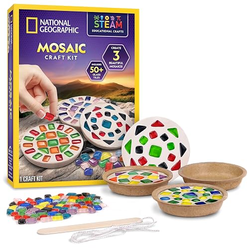 National Geographic Mosaic Arts and Crafts Kit for Kids -