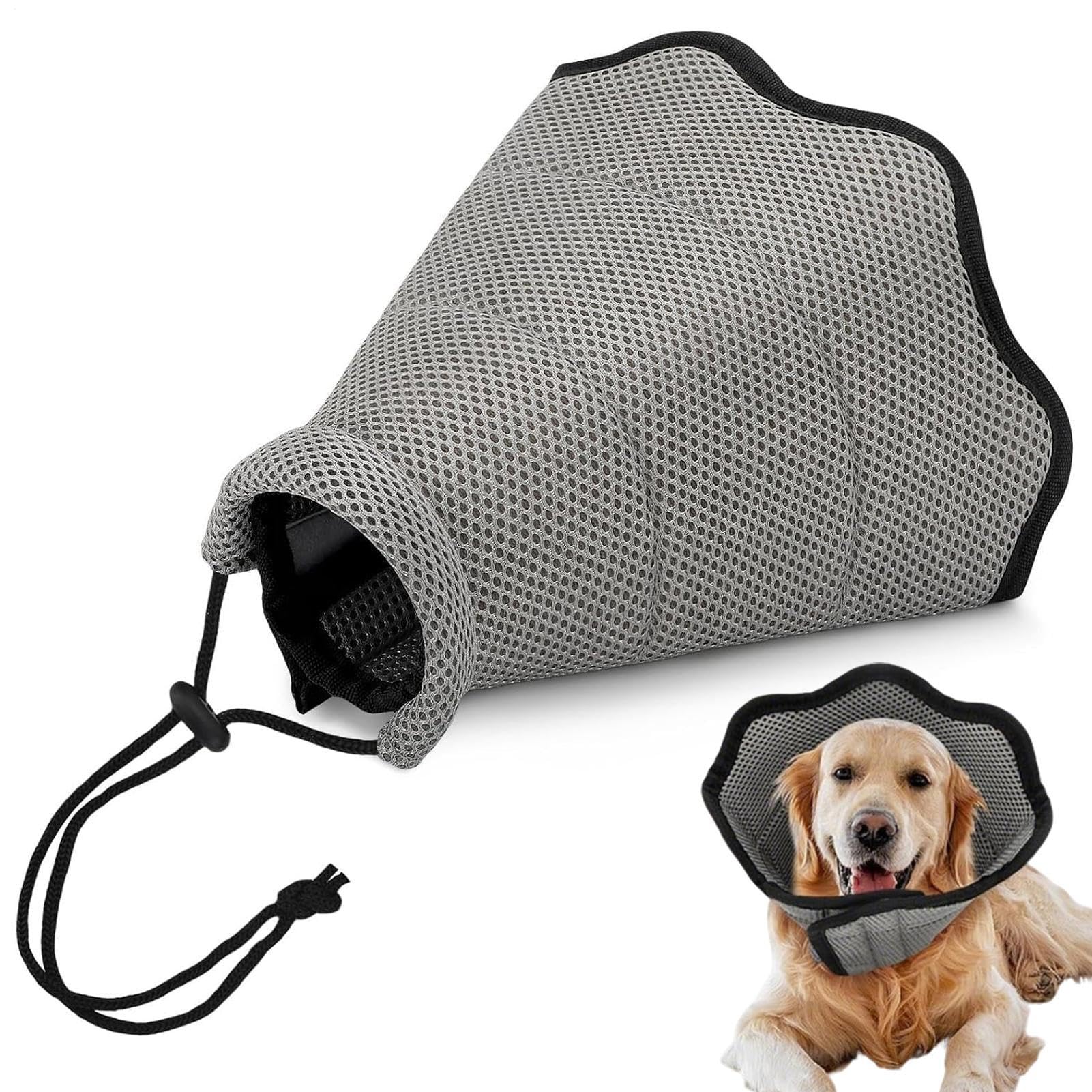 Soft Cone for Dogs Protective Comfortable Pet Wound Care Prevent Biting