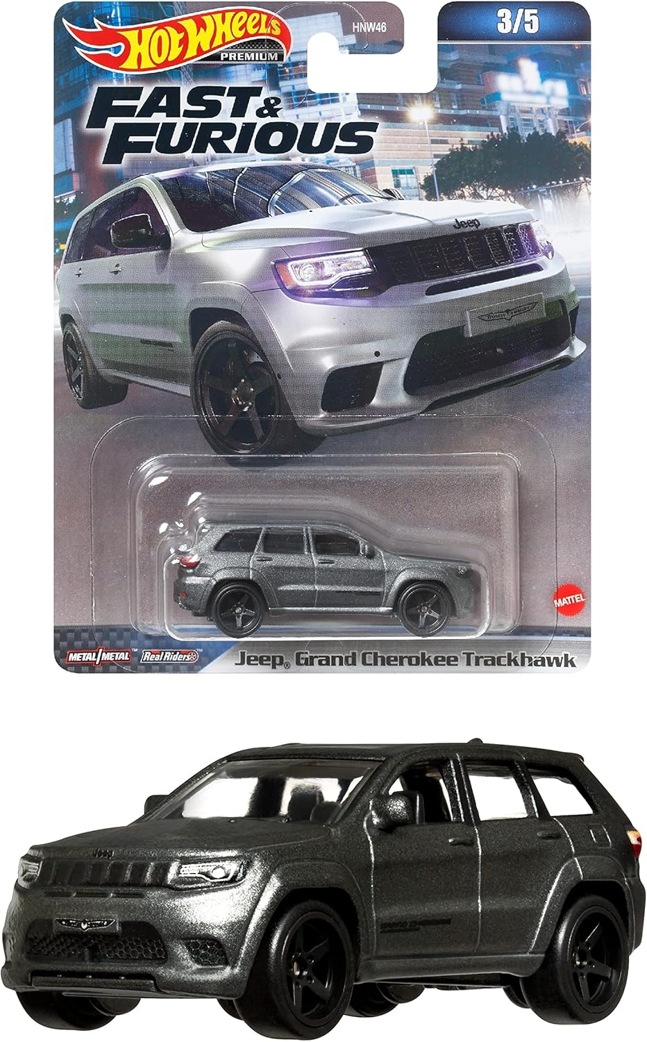 Hot Wheels Collector Vehículo de Colección Jeep Grand Cherokee - Trackhawk