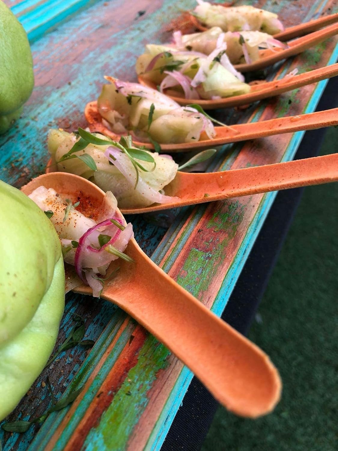 Edible Spoon Thin & Crispy Shell Excellent for Food Presentation Easy to use; just fill, garnish and serve Great for Cocktail Parties Weddings Bdays any Special Event- Ready to Eat
